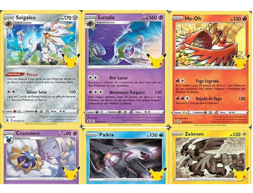 Carta Pokémon Lendária